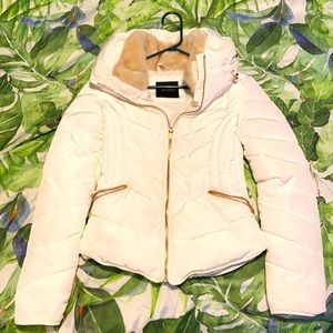 White winter jacket